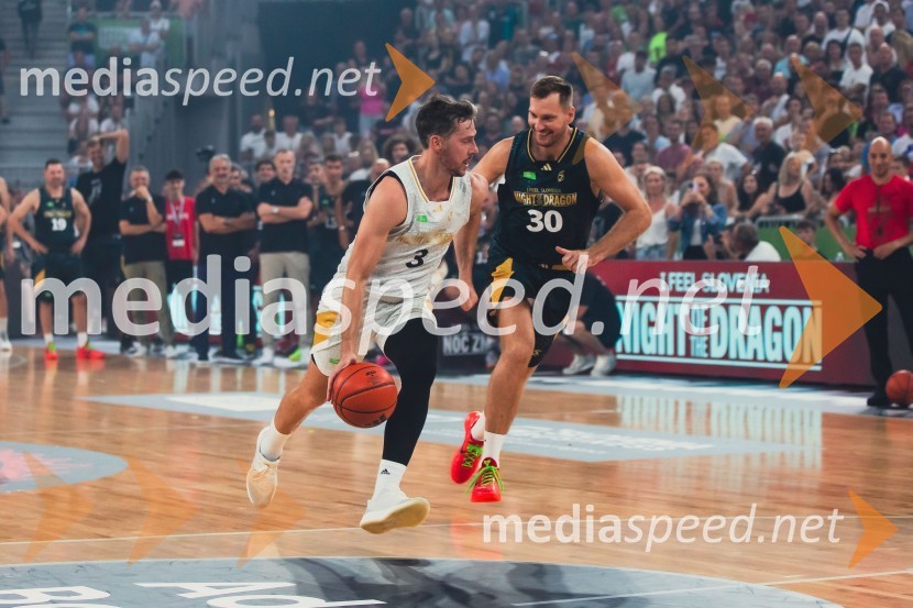  Goran Dragić, košarkar;  Zoran Dragić, košarkarPoslovilna tekma Gorana Dragića v Stožicah