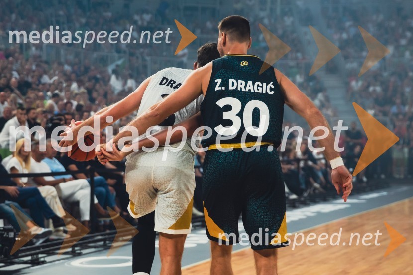  Goran Dragić, košarkar;  Zoran Dragić, košarkarPoslovilna tekma Gorana Dragića v Stožicah