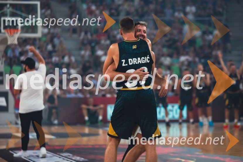  Zoran Dragić, košarkar;  Goran Dragić, košarkarPoslovilna tekma Gorana Dragića v Stožicah