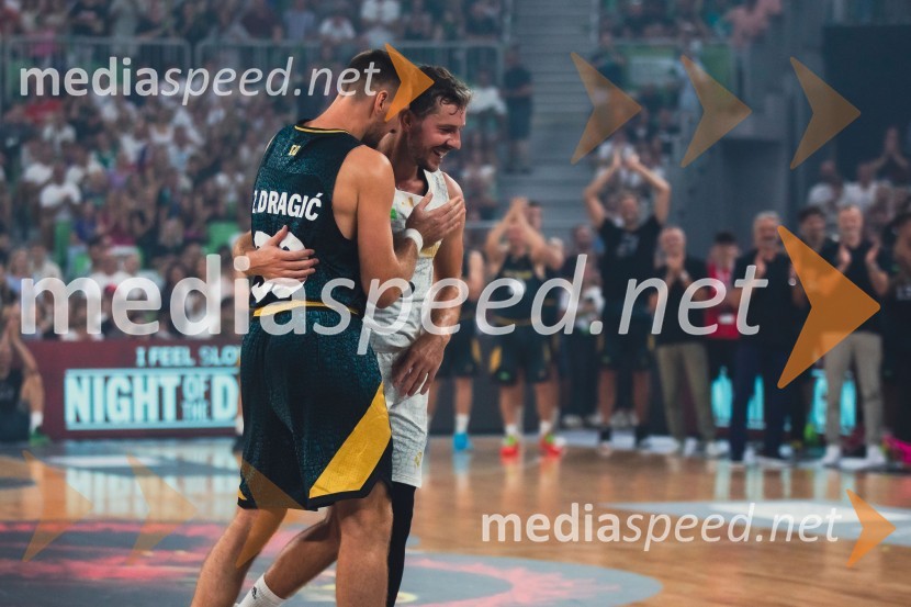  Zoran Dragić, košarkar;  Goran Dragić, košarkarPoslovilna tekma Gorana Dragića v Stožicah