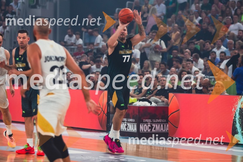  Luka  Dončić, košarkarPoslovilna tekma Gorana Dragića v Stožicah