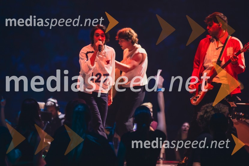  Bojan Cvjetićanin, Joker Out;  Kris  Guštin, Joker Out;  Nace  Jordan, Joker OutPoslovilna tekma Gorana Dragića v Stožicah