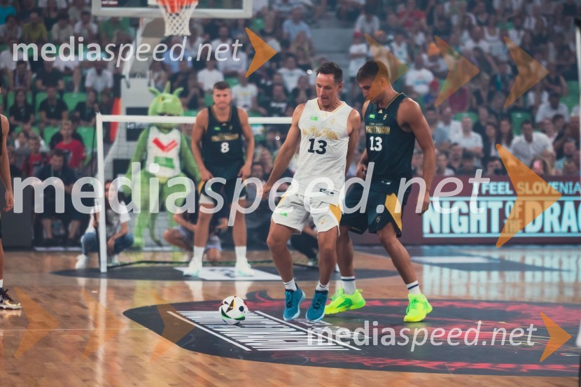  Steve Nash, nekdanji košarkar;  Bogdan Bogdanović, košarkarPoslovilna tekma Gorana Dragića v Stožicah