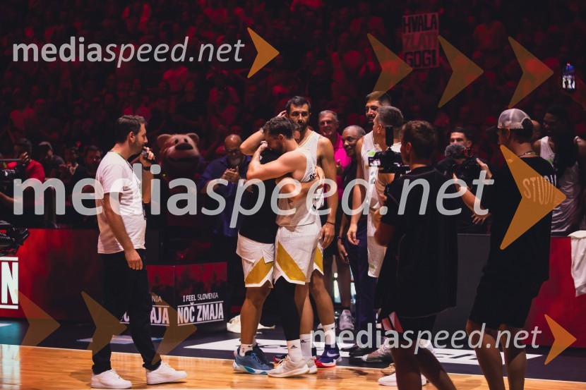 Poslovilna tekma Gorana Dragića v Stožicah