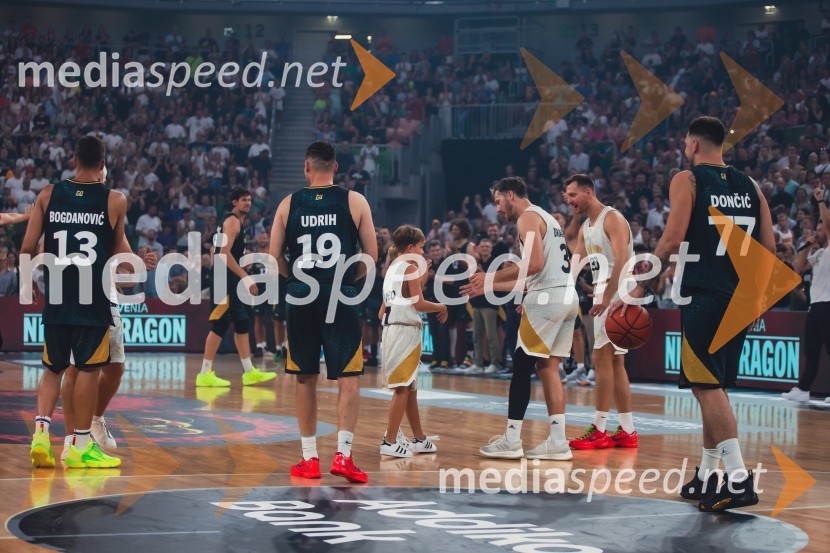 Poslovilna tekma Gorana Dragića v Stožicah