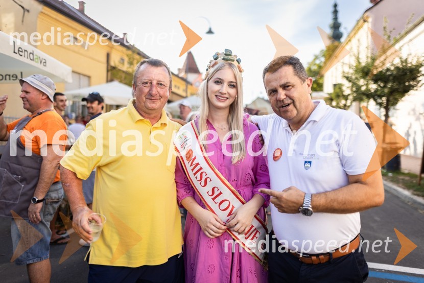  ... ;  Alida Tomanič, finalistka, Miss Slovenije 2023;  Janez Magyar, župan, Občina LendavaTerme Lendava zmagala na tekmovanju Bogračfest 2024