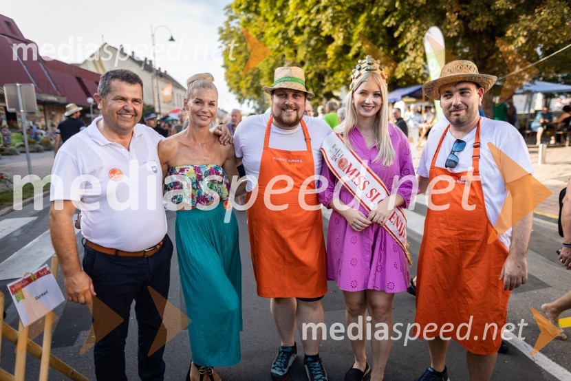  Janez Magyar, župan, Občina Lendava;  Jelka Verk, organizatorka, podjetnica, lastnica licence Miss Slovenije;  ... ;  Alida Tomanič, Miss Slovenije 2023;  ... Terme Lendava zmagala na tekmovanju Bogračfest 2024
