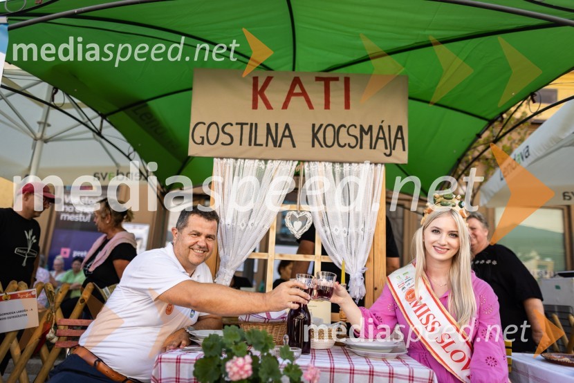  Janez Magyar, župan, Občina Lendava;  Alida Tomanič, finalistka, Miss Slovenije 2023Terme Lendava zmagala na tekmovanju Bogračfest 2024