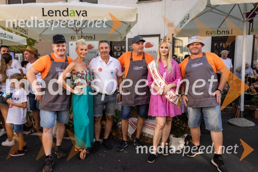  ... ;  Jelka Verk, organizatorka, podjetnica, lastnica licence Miss Slovenije;  ... ;  ... ;  Alida Tomanič, Miss Slovenije 2023;  ... Terme Lendava zmagala na tekmovanju Bogračfest 2024
