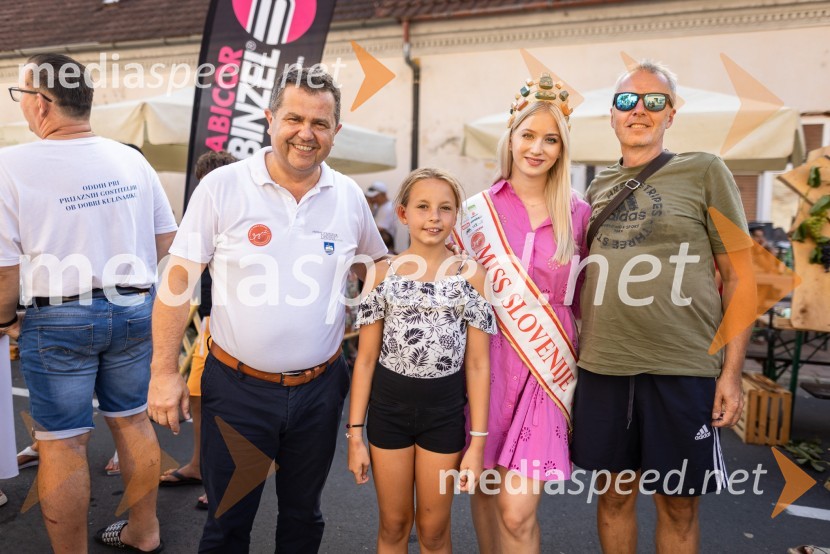  Alida Tomanič, Miss Slovenije 2023;  Janez Magyar, župan, Občina Lendava;  ... ;  ... Terme Lendava zmagala na tekmovanju Bogračfest 2024