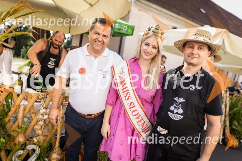  Janez Magyar, župan, Občina Lendava;  Alida Tomanič, Miss Slovenije 2023;  ... Terme Lendava zmagala na tekmovanju Bogračfest 2024