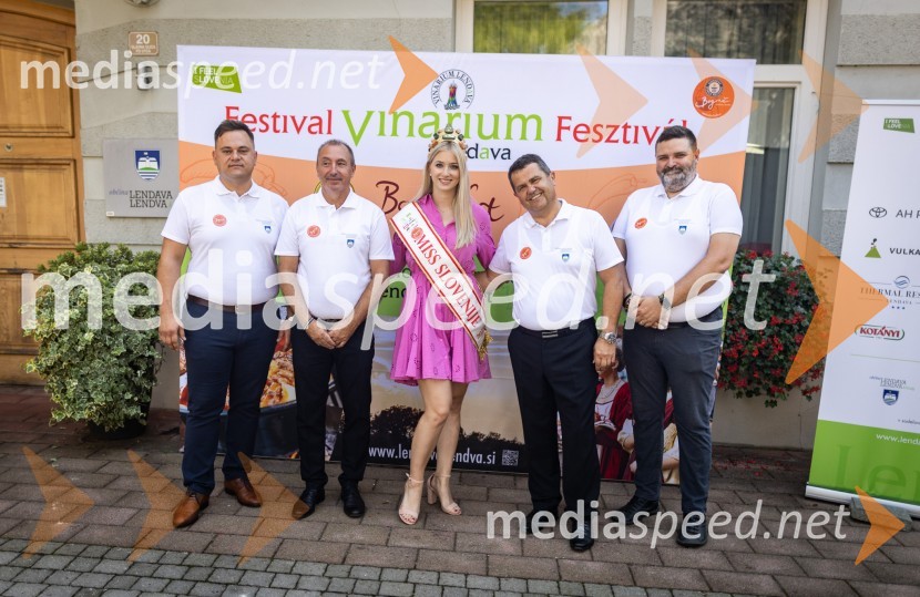  ... ;  ... ;  Alida Tomanič, Miss Slovenije 2023;  Janez Magyar, župan, Občina Lendava;  ... Terme Lendava zmagala na tekmovanju Bogračfest 2024