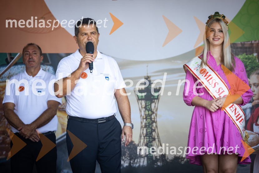  ... ;  Janez Magyar, župan, Občina Lendava;  Alida Tomanič, Miss Slovenije 2023Terme Lendava zmagala na tekmovanju Bogračfest 2024