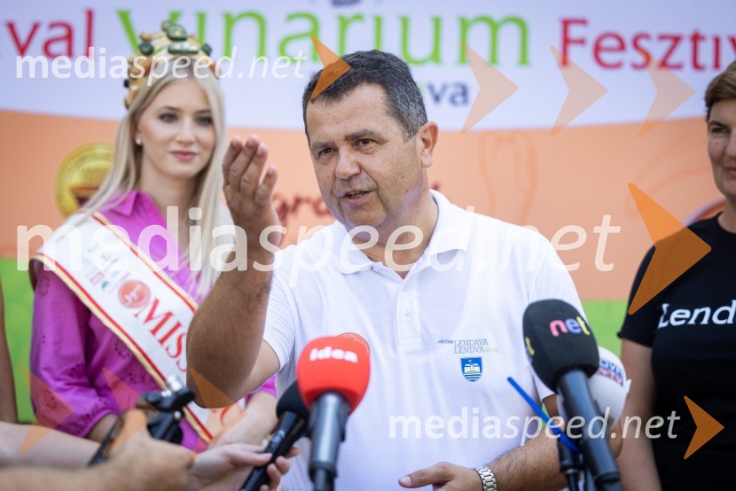  Alida Tomanič, Miss Slovenije 2023;  Janez Magyar, župan, Občina LendavaTerme Lendava zmagala na tekmovanju Bogračfest 2024