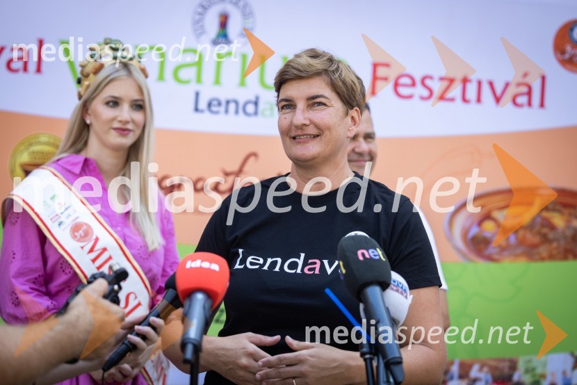  Alida Tomanič, Miss Slovenije 2023;  Martina  Bukovec, Zavod za turizem in razvoj LendavaTerme Lendava zmagala na tekmovanju Bogračfest 2024