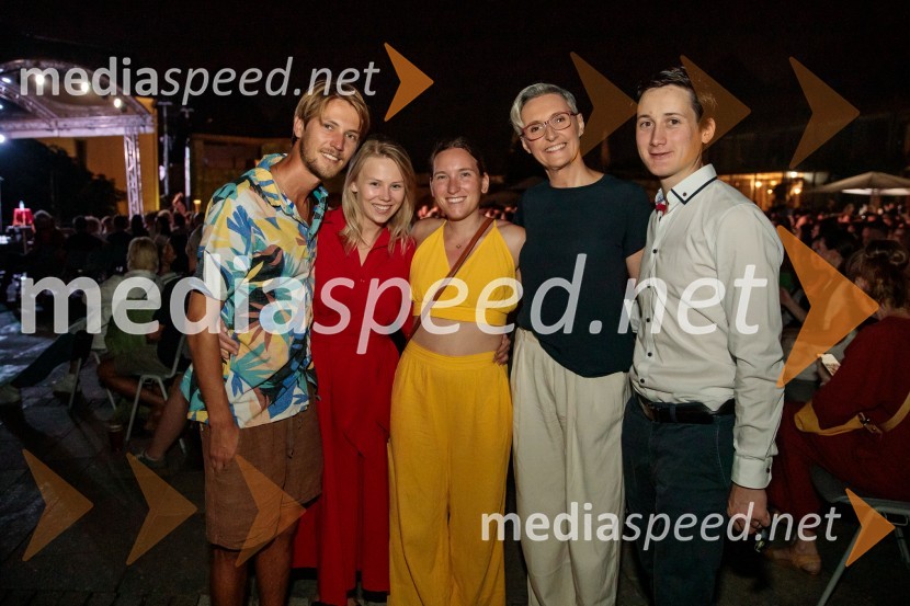  ... ;  Julija Patricija Novak;  ... ;  Lucija  Ćirović, stand up komičarka;  Cene Prevc, nekdanji smučarski skakalec17. Panč festival, zadnji dan