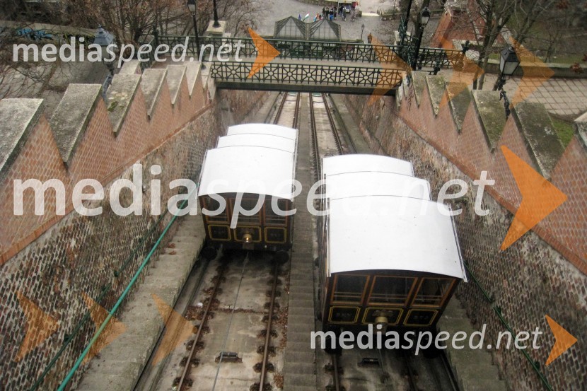 Vzpenjača na Grajski hribBudimpešta - Budapest, Madžarska