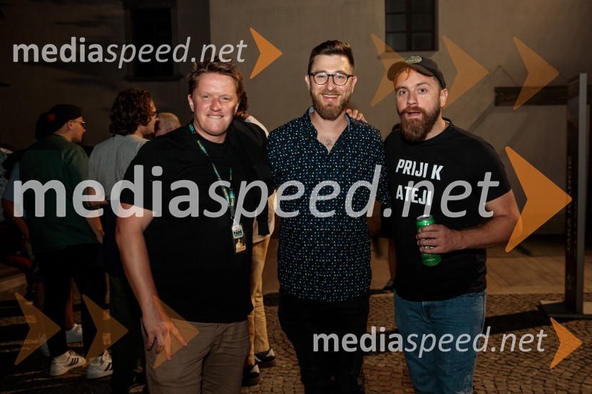  Uroš Kuzman, stand up komik;  Gašper Bergant, stand up komik;  David Gorinšek, stand-up komik, voditelj17. Panč festival, zadnji dan