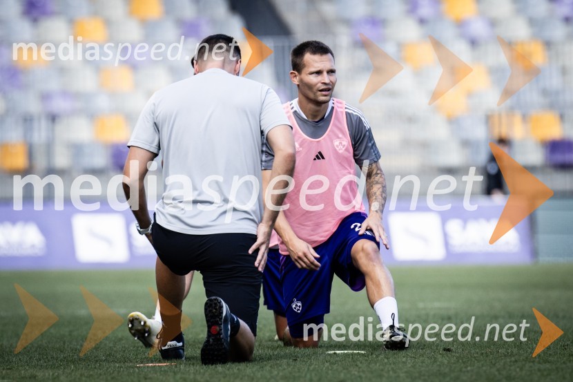  Martin Milec, nogometaš, NK MariborNogometna tekma NK Maribor : NK Olimpija