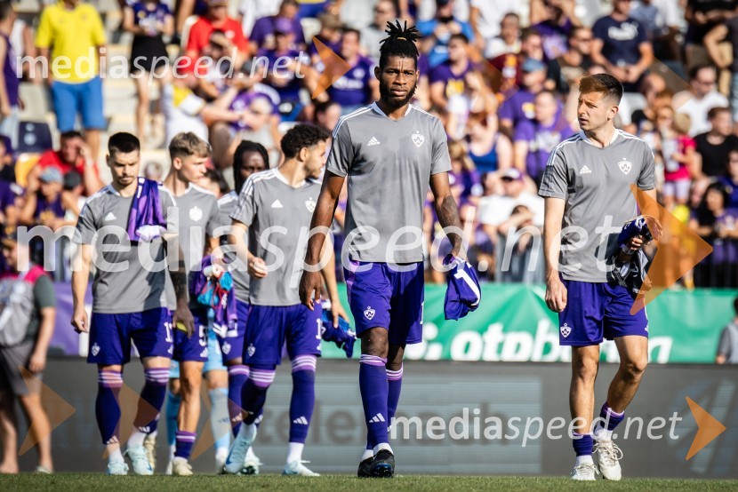  Etienne Beugre, nogometaš, NK Maribor;  Marko Božić, nogometaš NK MariborNogometna tekma NK Maribor : NK Olimpija