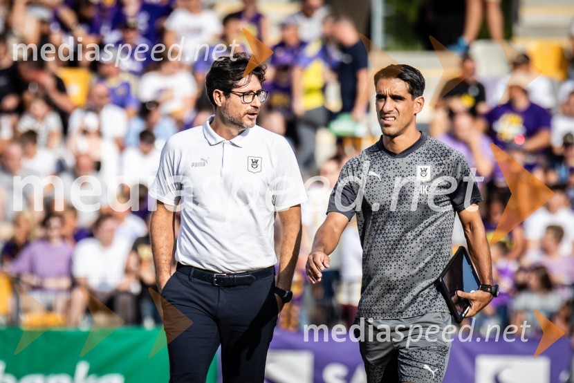  Sanchez Victor, trener, NK Olimpija;  ... Nogometna tekma NK Maribor : NK Olimpija