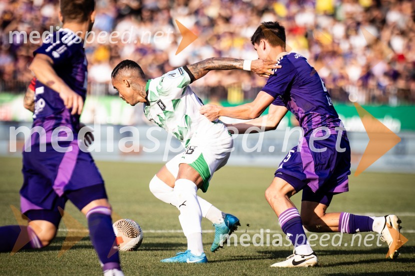  Thalisson Kelven, nogometaš, NK Olimpija;  ... Nogometna tekma NK Maribor : NK Olimpija