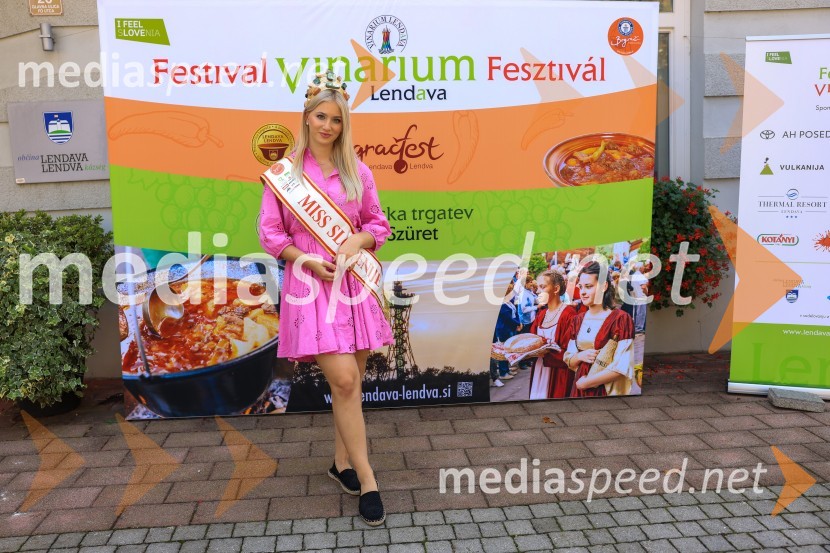  Alida Tomanič, Miss Slovenije 2023Terme Lendava zmagala na tekmovanju Bogračfest 2024