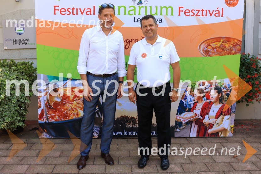  Klemen Boštjančič, minister za finance;  Janez Magyar, župan, Občina LendavaTerme Lendava zmagala na tekmovanju Bogračfest 2024