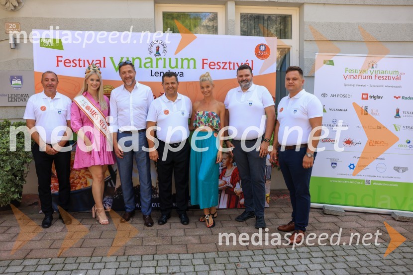  ... ;  Alida Tomanič, Miss Slovenije 2023;  Klemen Boštjančič, minister za finance;  Janez Magyar, župan, Občina Lendava;  Jelka Verk, organizatorka, podjetnica, lastnica licence Miss Slovenije;  ... ;  ... Terme Lendava zmagala na tekmovanju Bogračfest 2024