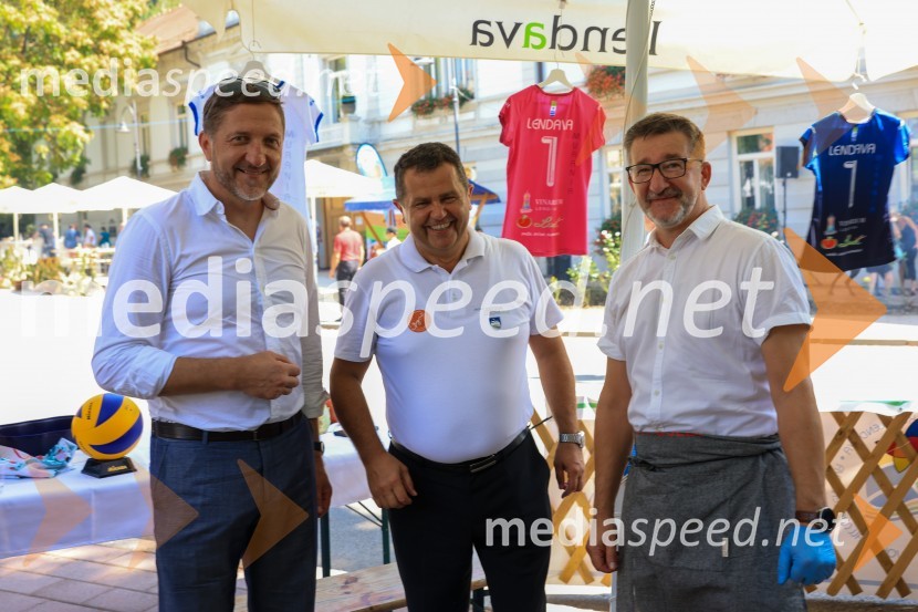  Klemen Boštjančič, minister za finance;  Janez Magyar, župan, Občina Lendava;  ... Terme Lendava zmagala na tekmovanju Bogračfest 2024