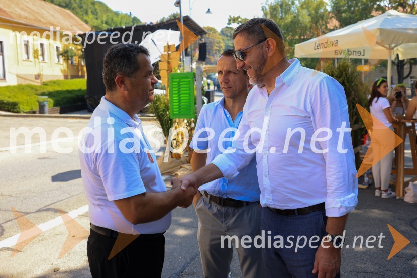  Janez Magyar, župan, Občina Lendava;  ... ;  Klemen Boštjančič, minister za financeTerme Lendava zmagala na tekmovanju Bogračfest 2024