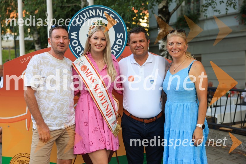  ... ;  Alida Tomanič, finalistka, Miss Slovenije 2023;  Janez Magyar, župan, Občina Lendava;  ... Terme Lendava zmagala na tekmovanju Bogračfest 2024