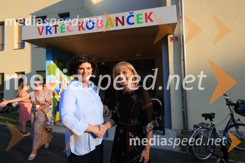  Vlasta Krmelj, županja, Občina Selnica ob Dravi;  Manja Kokalj, ravnateljica, Osnovna šola Selnica ob DraviKobanski vrtec – skoraj nič energijski leseni vrtec iz slovenskega lesa