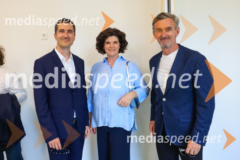  Rok Cajzek, direktor, GIC gradnje;  Vlasta Krmelj, županja, Občina Selnica ob Dravi;  Marko Lukić, lastnik in direktor družbe Lumar IGKobanski vrtec – skoraj nič energijski leseni vrtec iz slovenskega lesa