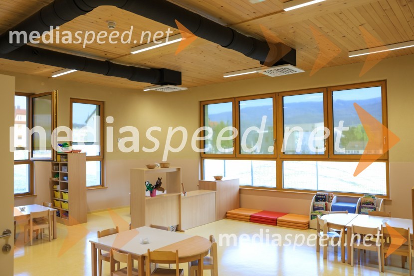 Kobanski vrtec – skoraj nič energijski leseni vrtec iz slovenskega lesa