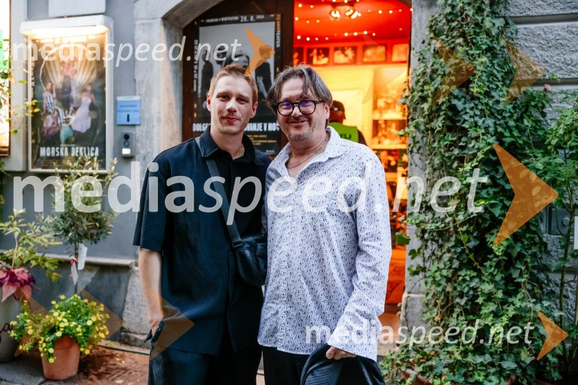  Timon Šturbej, igralec;  Branko Šturbej, igralecPremiera predstave Dolgega dneva potovanje v noč