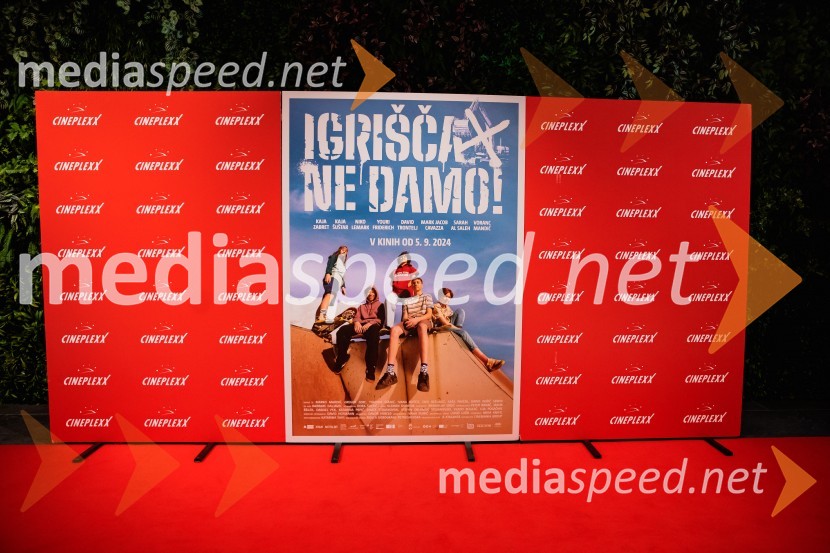 Premiera slovenskega filma Igrišča ne damo, Cineplexx Ljubljana