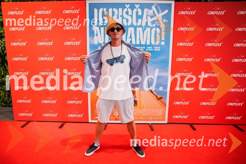  Boštjan  Nipič - Nipke, raperPremiera slovenskega filma Igrišča ne damo, Cineplexx Ljubljana