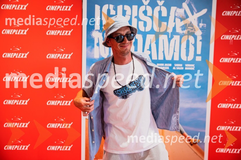  Boštjan  Nipič - Nipke, raperPremiera slovenskega filma Igrišča ne damo, Cineplexx Ljubljana