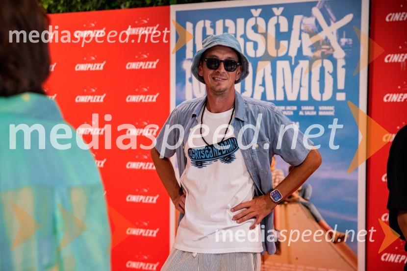  Boštjan  Nipič - Nipke, raperPremiera slovenskega filma Igrišča ne damo, Cineplexx Ljubljana