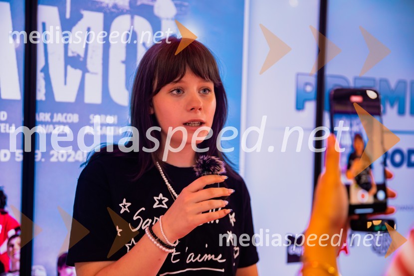  Kaja Šuštar, igralkaPremiera slovenskega filma Igrišča ne damo, Cineplexx Ljubljana