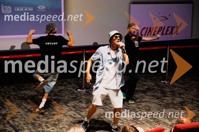  Boštjan  Nipič - Nipke, raperPremiera slovenskega filma Igrišča ne damo, Cineplexx Ljubljana