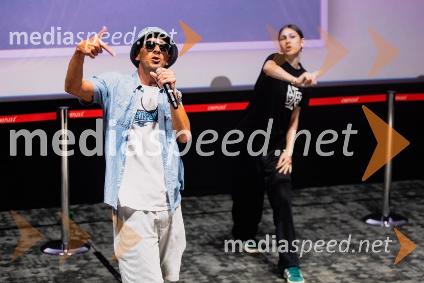  Boštjan  Nipič - Nipke, raperPremiera slovenskega filma Igrišča ne damo, Cineplexx Ljubljana