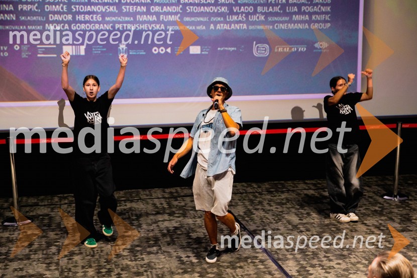  Boštjan  Nipič - Nipke, raperPremiera slovenskega filma Igrišča ne damo, Cineplexx Ljubljana