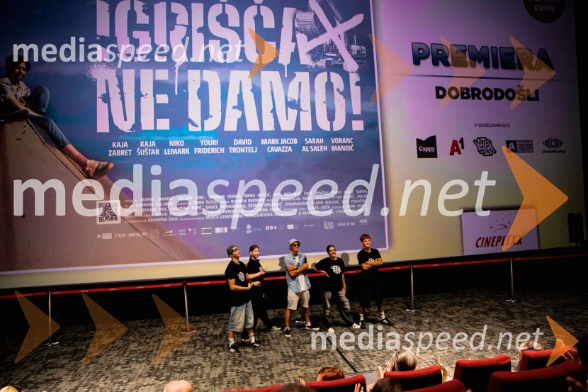  Boštjan  Nipič - Nipke, raperPremiera slovenskega filma Igrišča ne damo, Cineplexx Ljubljana