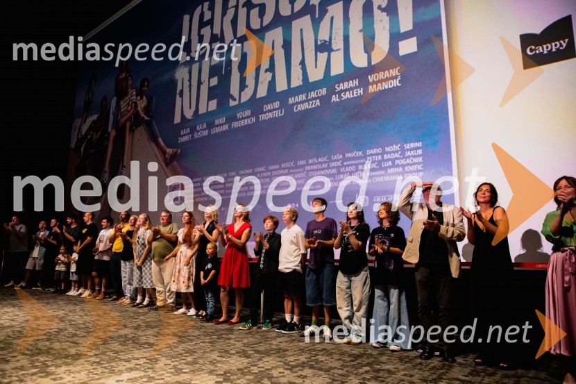 Premiera slovenskega filma Igrišča ne damo, Cineplexx Ljubljana