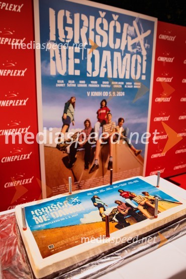 Premiera slovenskega filma Igrišča ne damo, Cineplexx Ljubljana