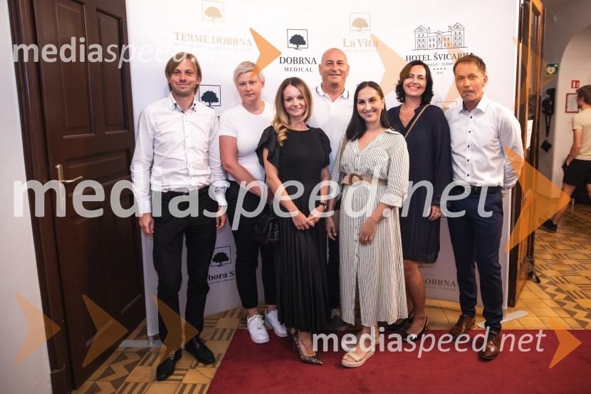  ... ;  ... ;  Petra Brežnik, Terme Dobrna;  ... ;  ... ;  ... ;  Leon Tomašić, direktor, Terme DobernaVlado Kreslin, Festival Ljubljana in Terme Dobrna