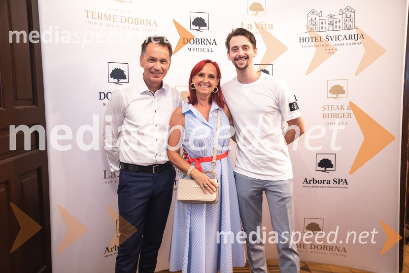  Leon Tomašić, direktor, Terme Doberna;  ... ;  ... Vlado Kreslin, Festival Ljubljana in Terme Dobrna