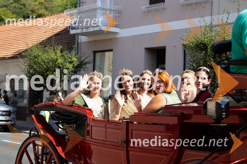  Neja Horvatič, vinska kraljica Martina XII.;  Lucija Šetar, vinska kraljica Lendave;  Nuša Horvat, 12. Prekmurska vinska kraljica;  Sandra Kaučič, 20. Ljutomerska vinska kraljica;  Sandra Kumer, 6.vinska kraljica Jeruzalemsko ormoških goric;  Blažka Ilovar, 25. cvičkova princesa45. Lendavska trgatev 2024